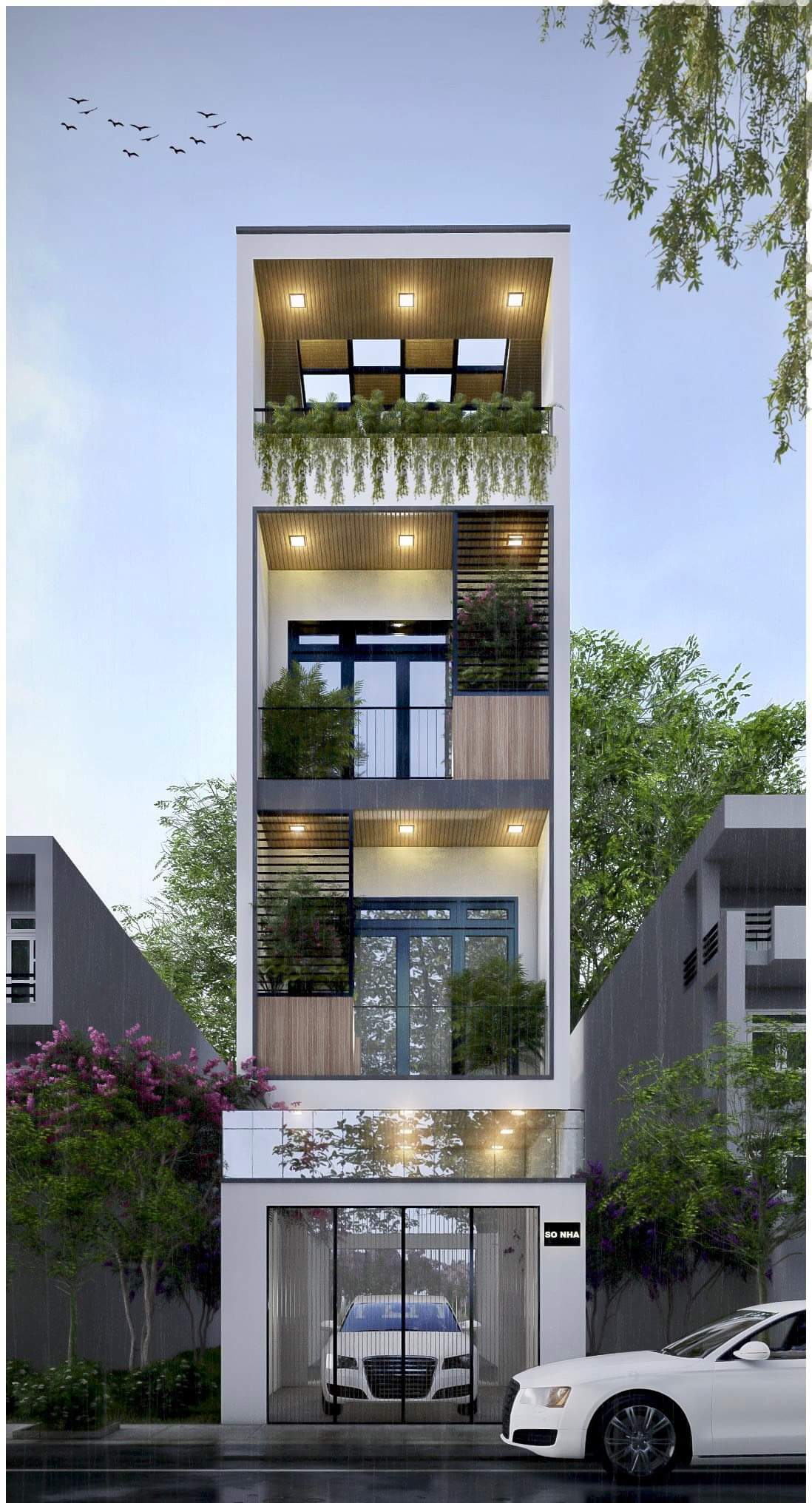 Nhà phố 3 tầng 5x20m ấn tượng với chi phí xây dựng 102 tỷ  Xây Dựng Song  Phát